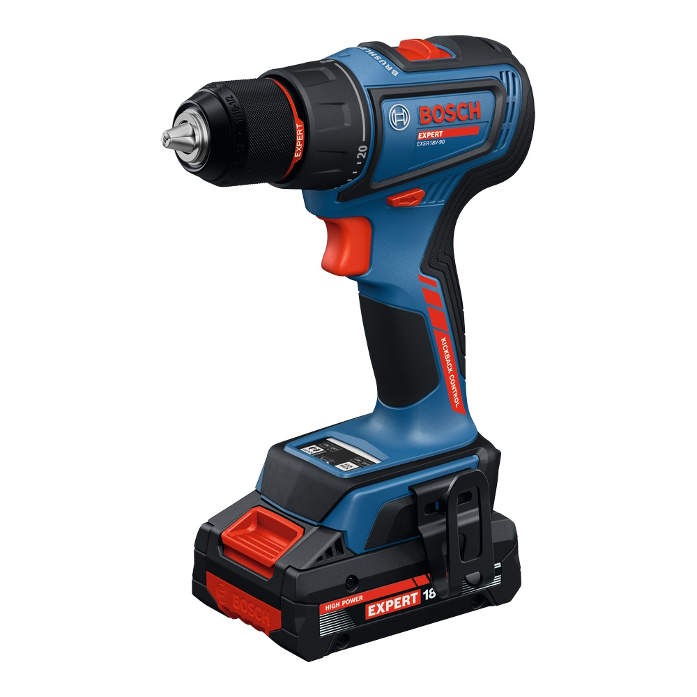 Bosch Akku Bohrschrauber 18V EXPERT EXSR18V-90 Brushless 65 Nm L-BOXX ohne Akku