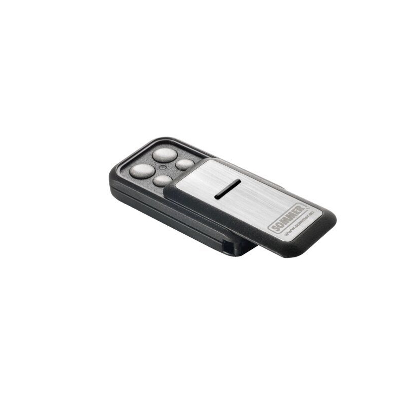 Sommer Handsender Slider Vibe - 4 Befehl - schwarz/Edelstahl - S10202