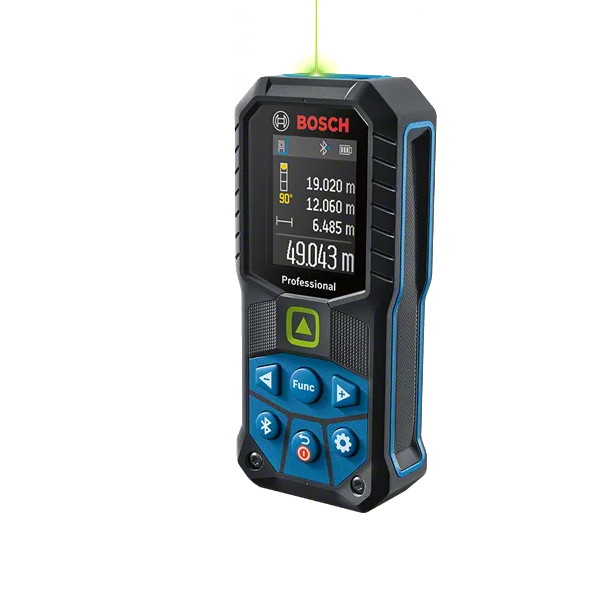 Bosch Laser-Entfernungsmesser GLM 50-27 CG - 50m - grün - IP65 - 0601072U00