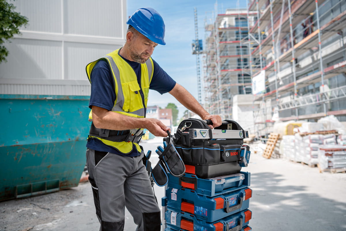 Bosch Werkzeugtasche GWT 20 - LEER - Tasche - L-BOXX kompatibel - ProClick