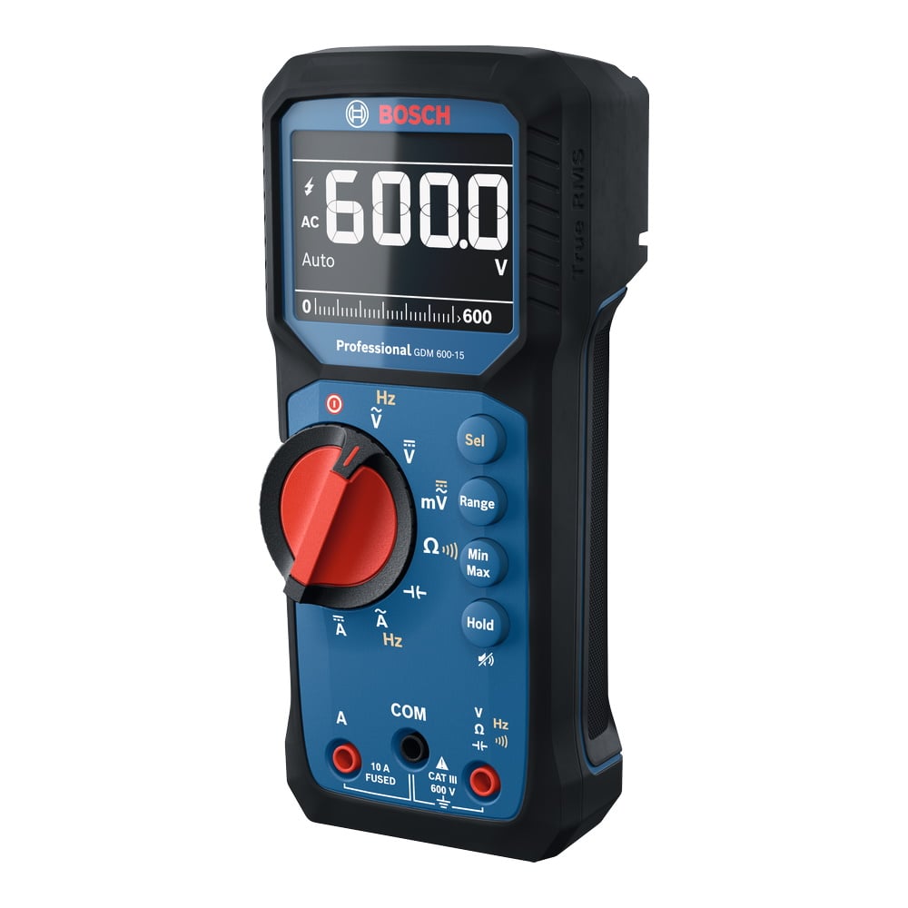 Bosch Digitales Multimeter GDM 600-15 - Messgerät - LCD Display - inkl. Tasche