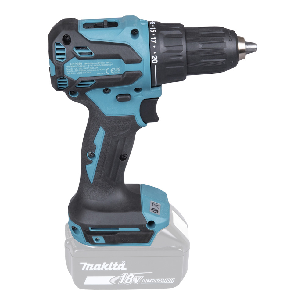 Makita Akku Schlagbohrschrauber 18V - 65Nm - ohne Akku/Ladegerät - DHP490Z