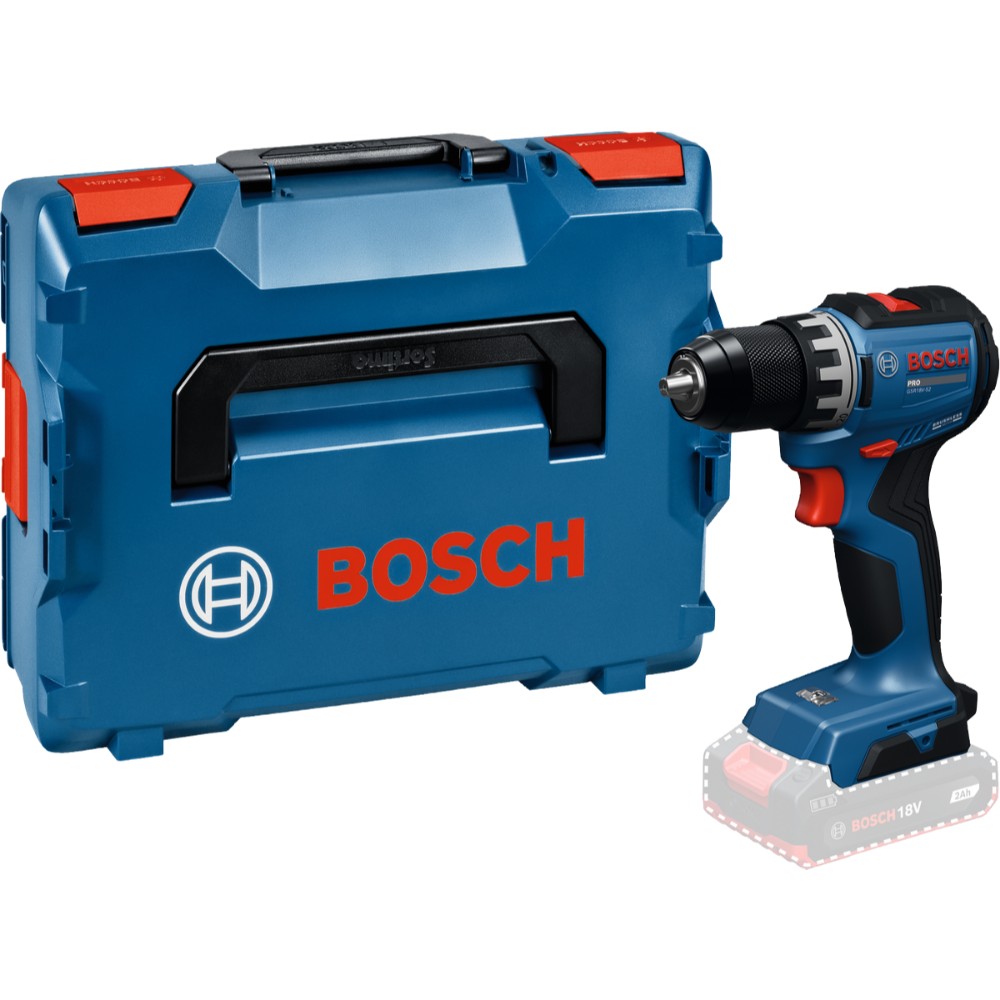 Bosch Akku Bohrschrauber 18V GSR18V-52 in L-Boxx - Solo ohne Akku/Ladegerät