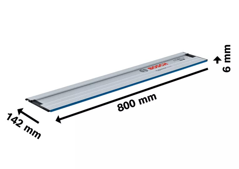 Bosch Führungsschiene FSN 800 - 800mm - mit Gummistreifen - 1600Z00005