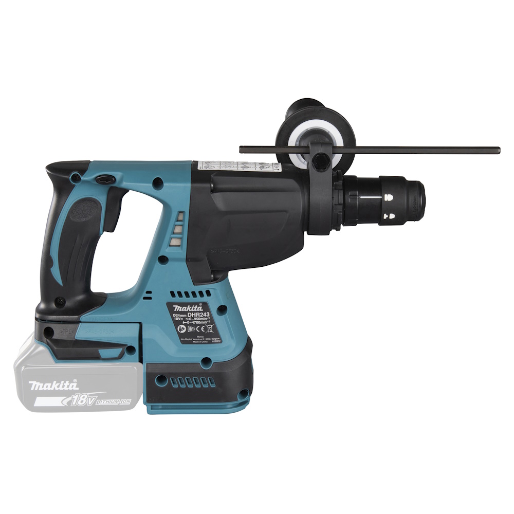 Makita Akku Bohrhammer Kombihammer - DHR243Z - 18V - SDS+ - ohne Akku/Ladegerät