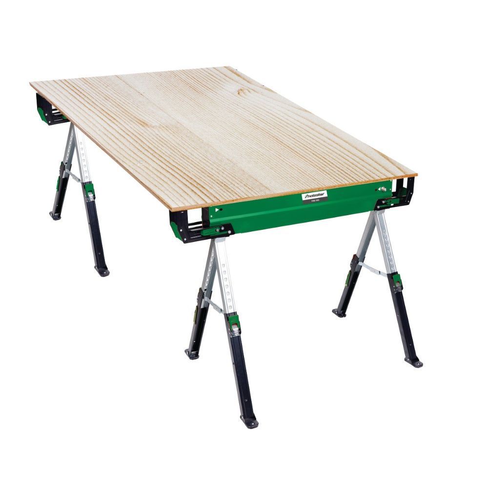 Holzstar Falt Arbeitsbock FAB 590 - höhenverstellbar - 590 kg - klappbar
