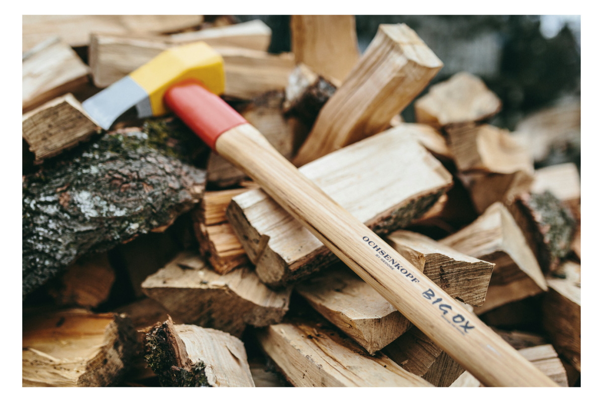 Ochsenkopf Profi Holzspalthammer BIGOX - Hickoryholz - by Gedore - OX635H-3009
