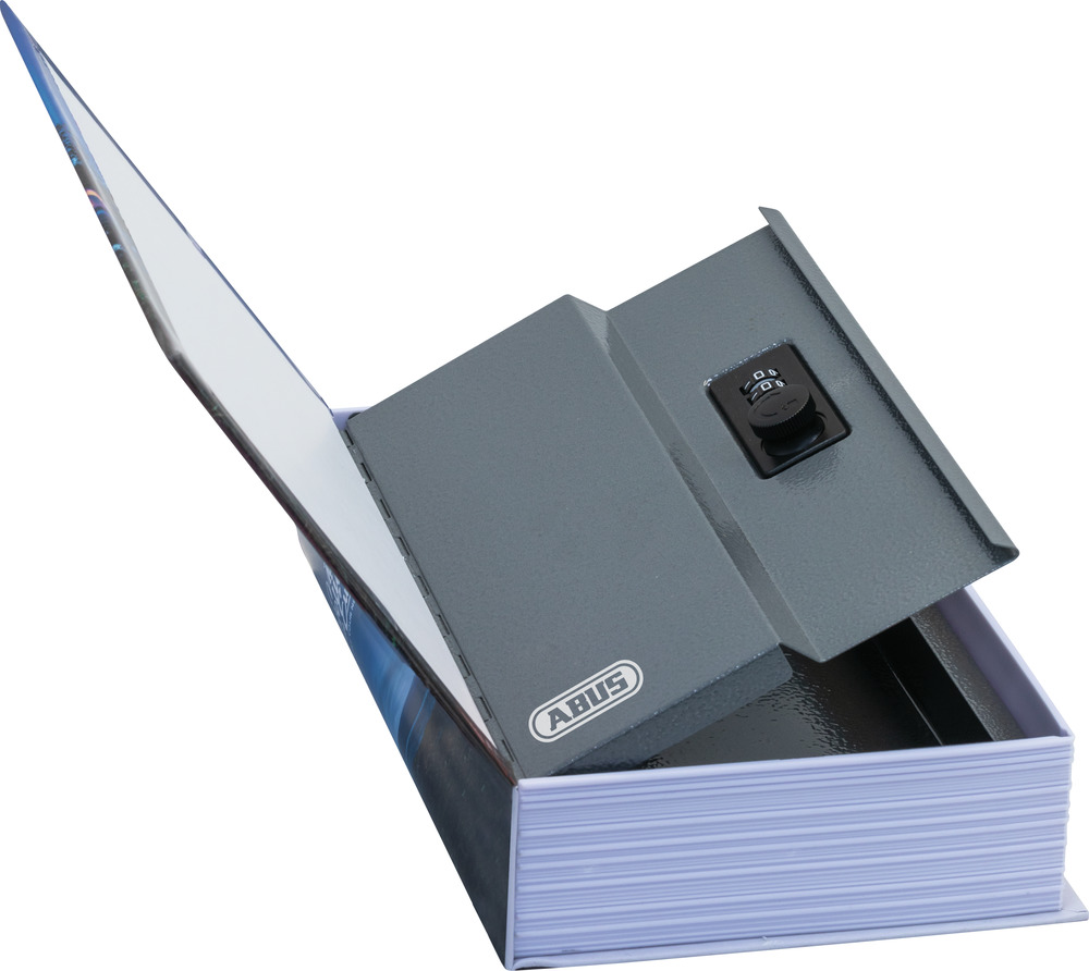 Abus Book Safe Tresor Buchattrappe - 3-stellige Zahlenkombi - wie ein Buch