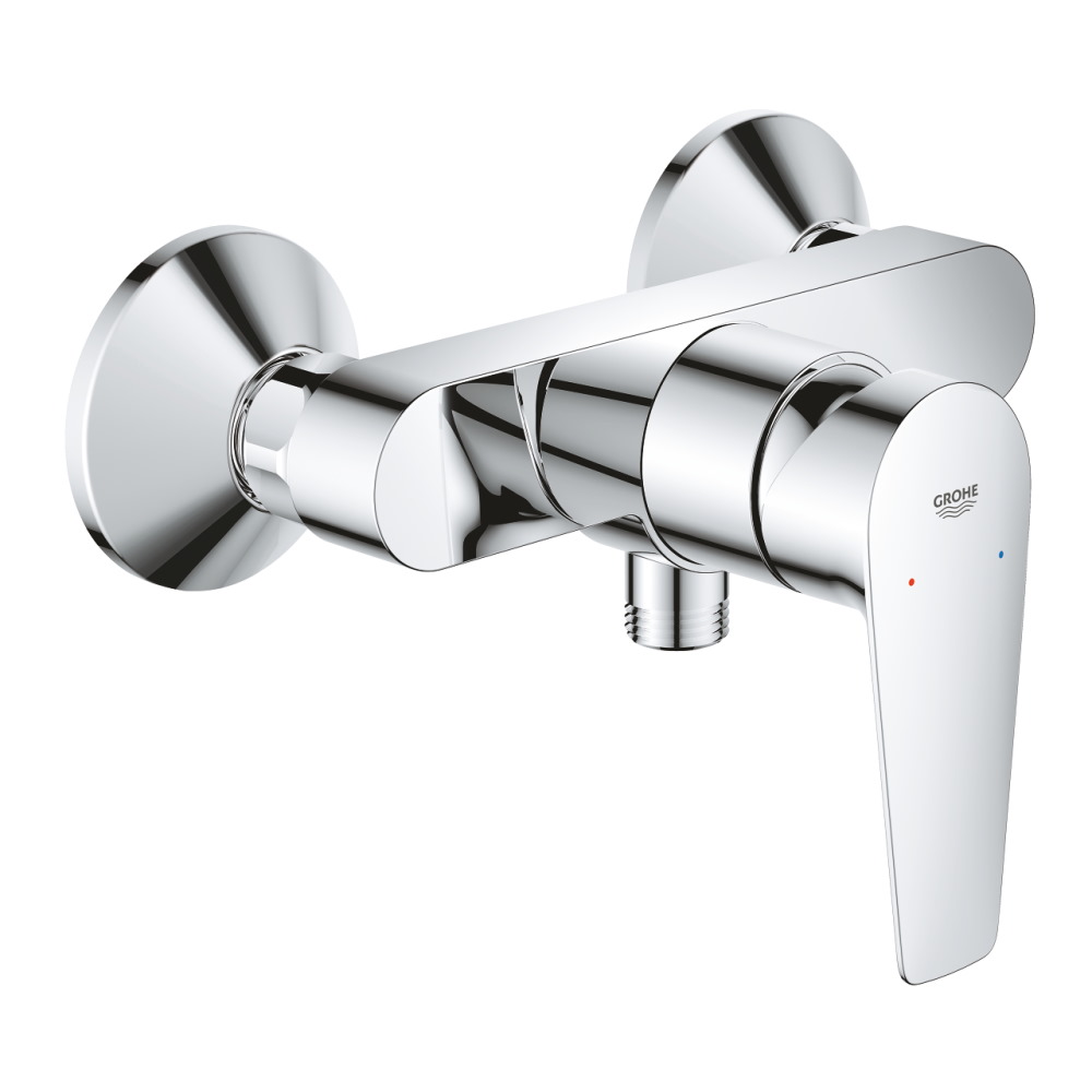 Grohe Duscharmatur Einhand-Brausebatterie BauEdge - 23635001 - 1/2 Zoll - Chrom