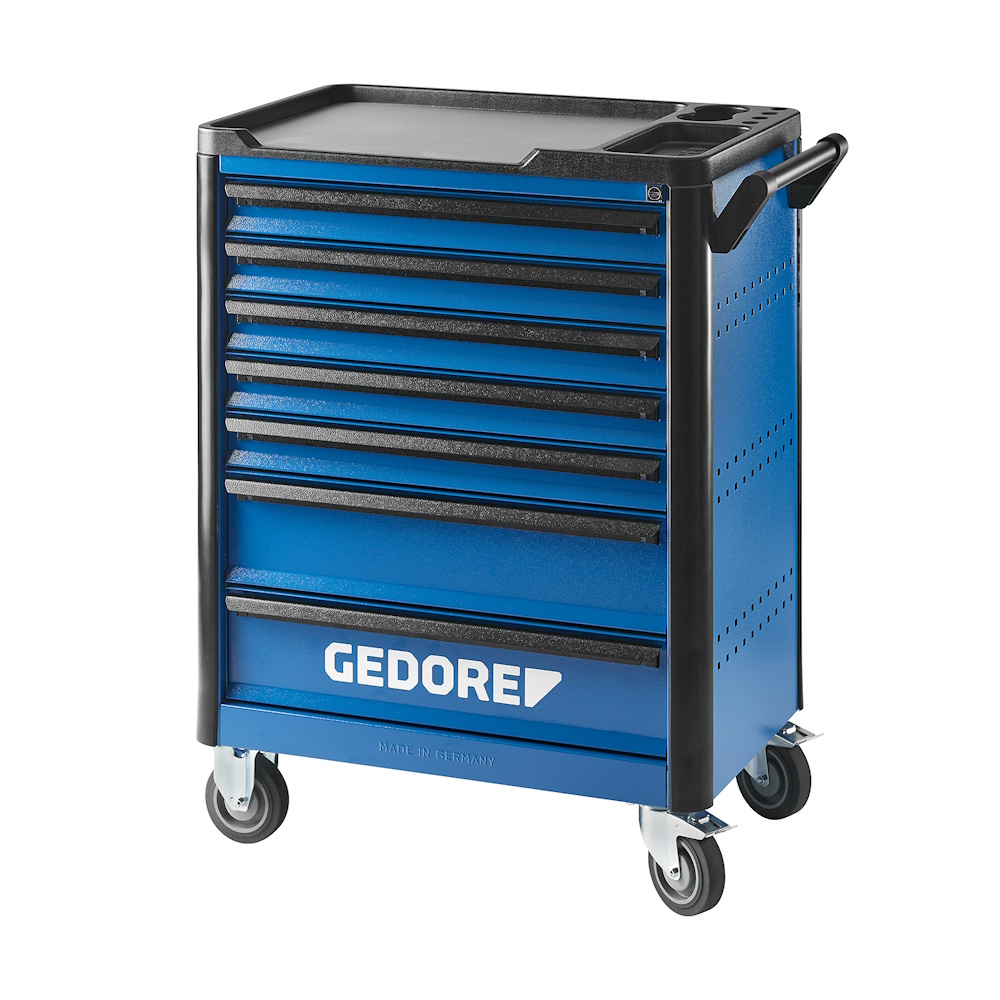 Gedore Werkzeugwagen 147 teilig - Workster Highline Large 7 Schubladen - 500kg
