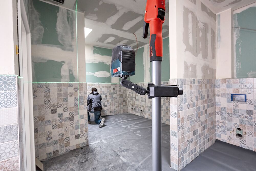 Bessey Multifunktions‑/Laserhalterung STE‑LH - 0-45mm rund - 0-55mm eckig