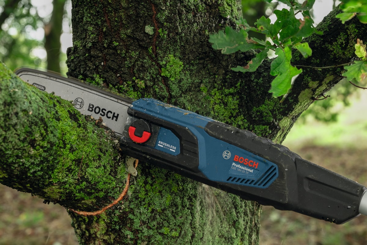 Bosch Hochentaster Kettensäge Akku - GKE 18V-25 TP - Teleskopstange - Sologerät