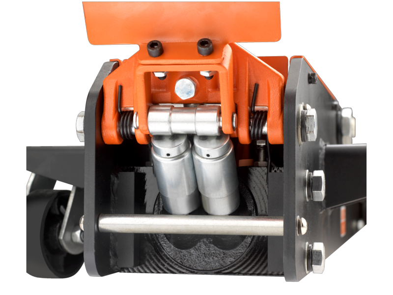 Bahco Wagenheber Rangierwagenheber BH 13000 3 T mit Doppelkolben