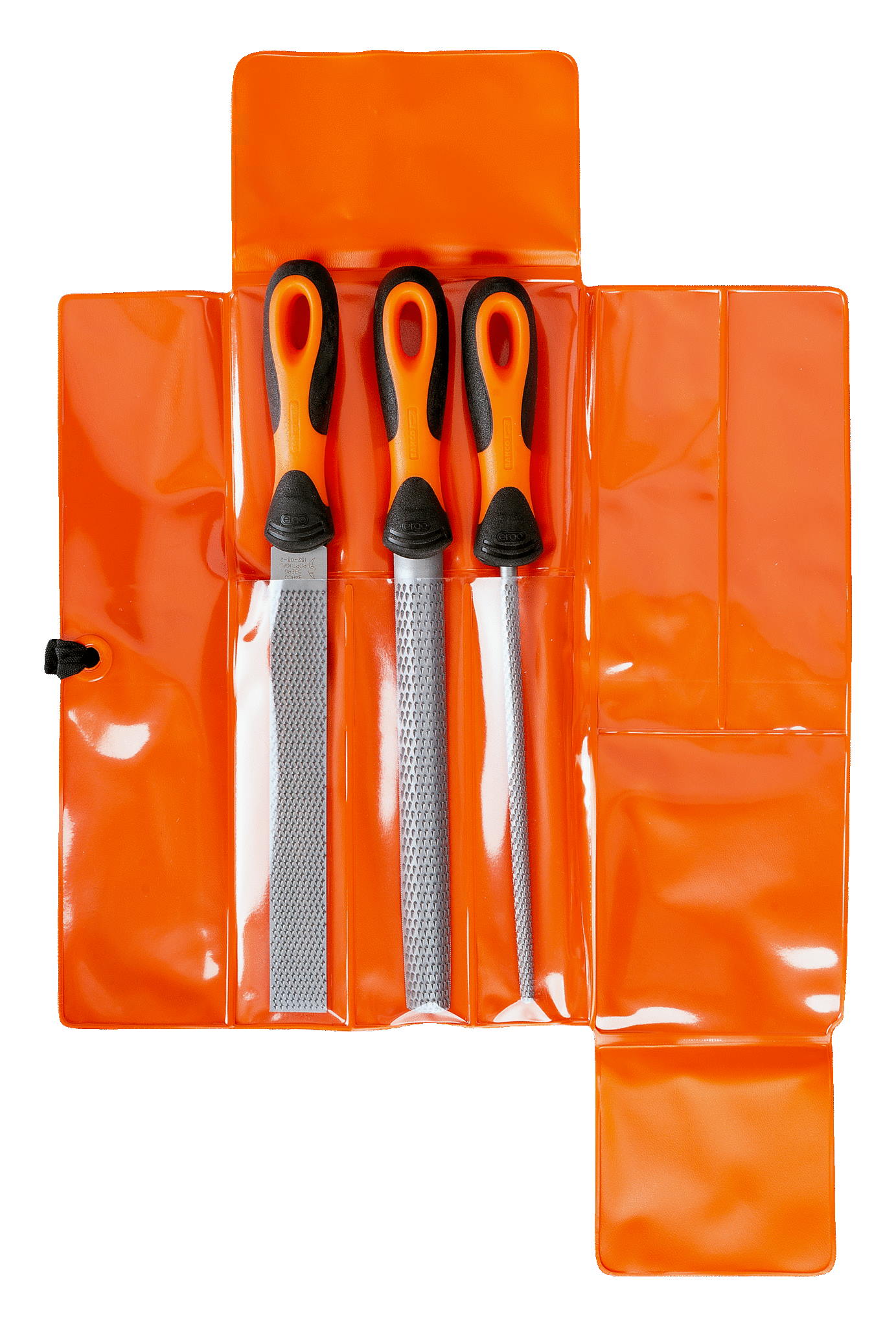 Bahco ERGO™ Raspelfeilensatz - Halbschlichthieb - 3-tlg - 200mm - 6-470-08-2-2