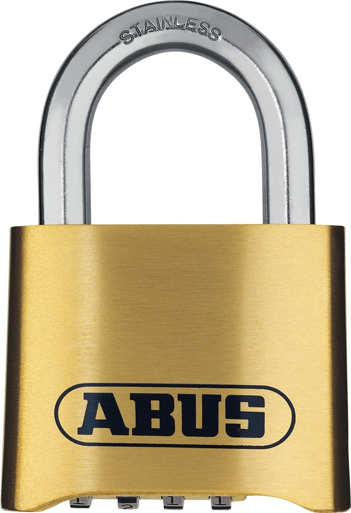 ABUS Vorhangschloss - Zahlenschloss - 180IB/50 - Robust und Rostfrei - 25543
