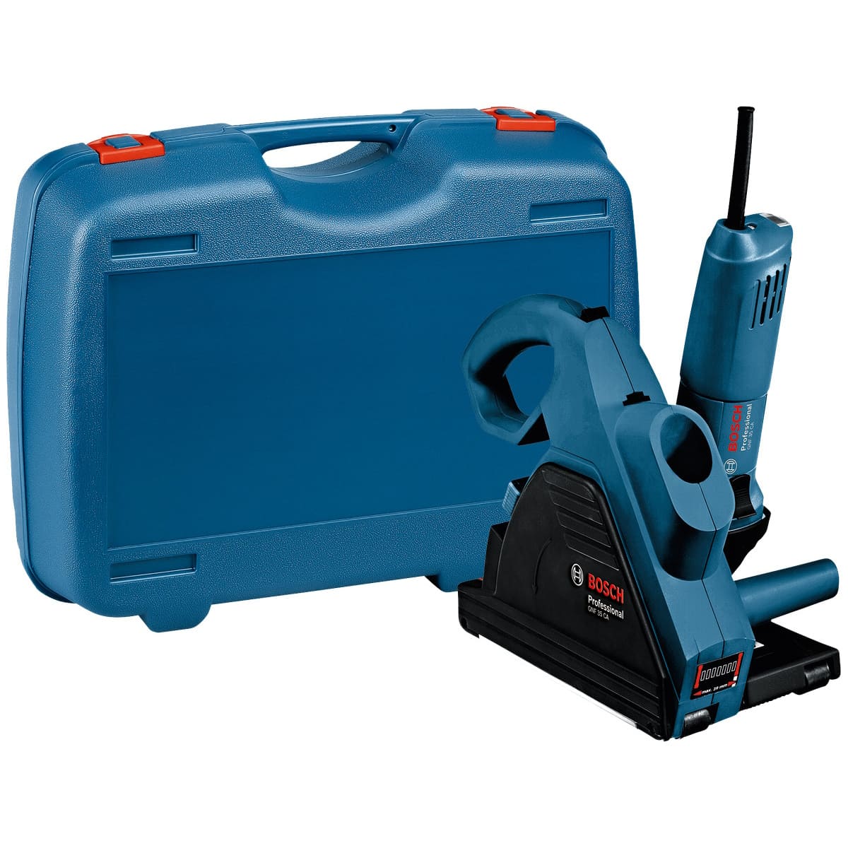 Bosch Mauernutfräse Schlitzfräse PRO GNF 35 CA im Koffer - 1400 Watt - 150 mm