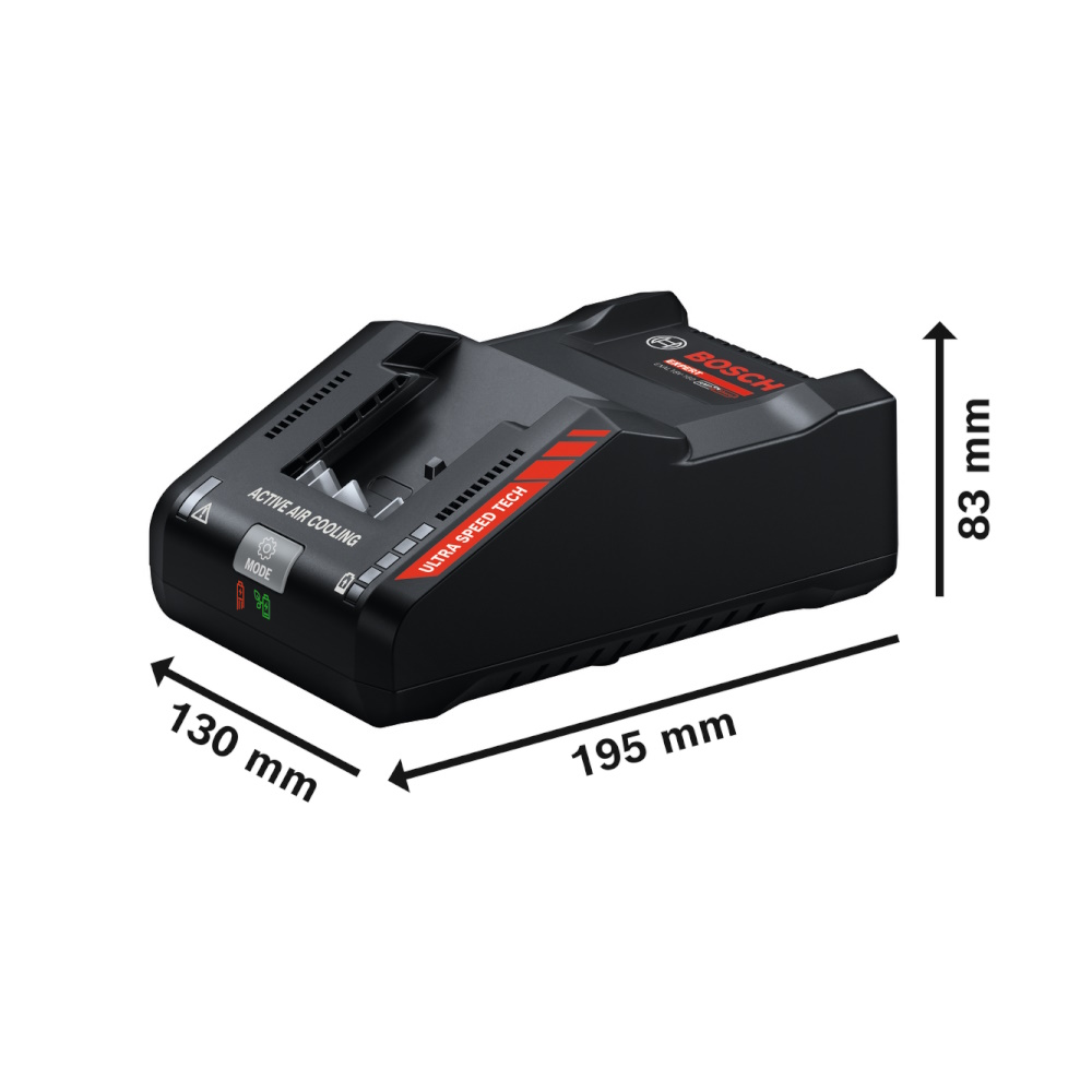 Bosch Ladegerät Schnellladegerät EXPERT EXAL18V-160 16A 14,4-18V Air Cooling 2.0