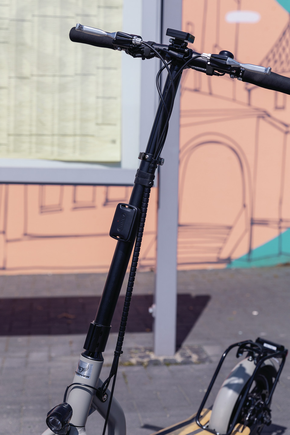 Abus Alarmbox - RC Singleset - 3D Alarm - für Fahrräder, E-Scooter - inkl. Batterie