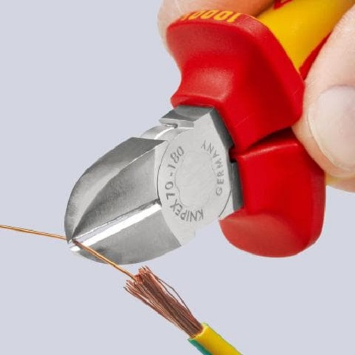 Knipex 70 06 180 Seitenschneider - VDE - bis 4,0 mm - 180mm