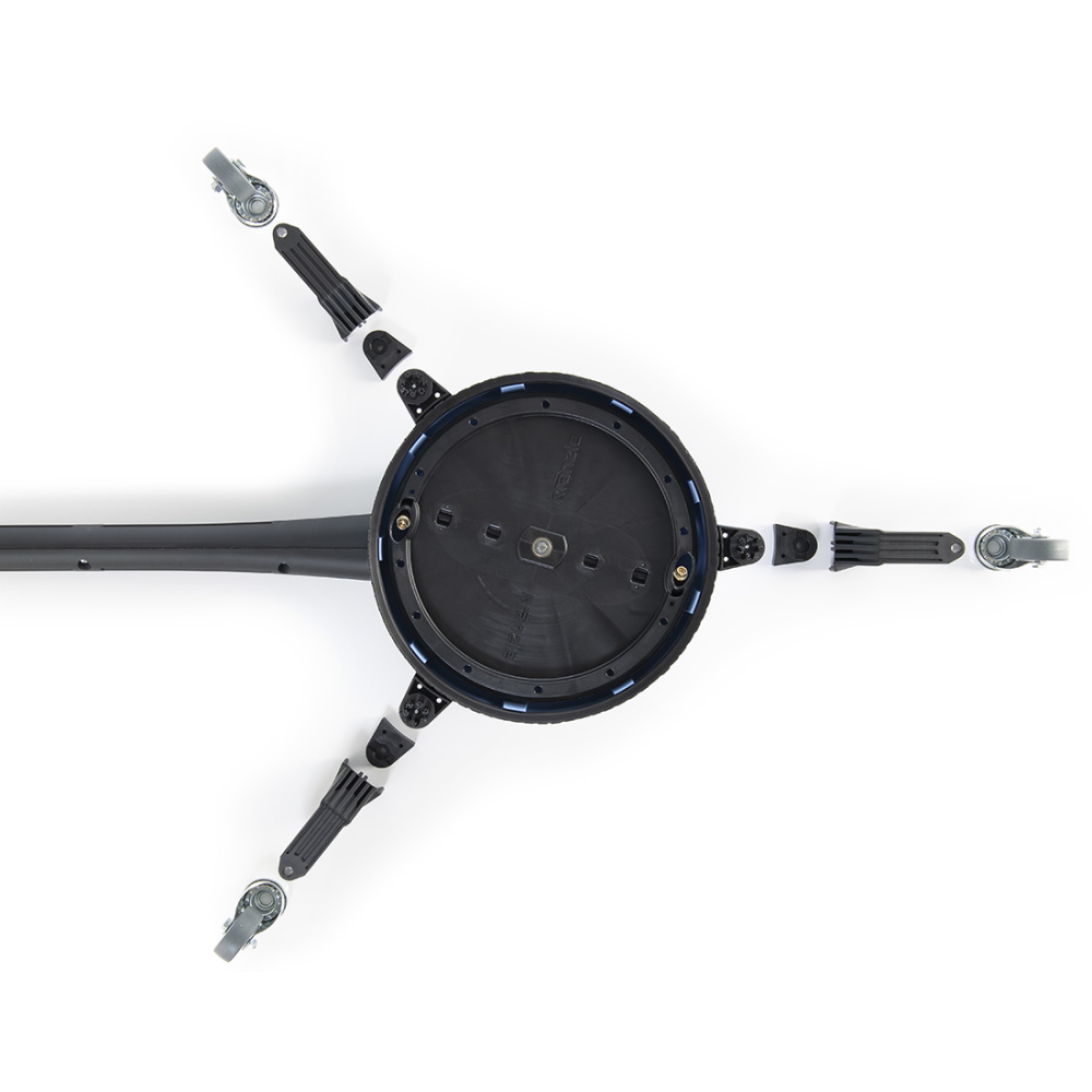 Kränzle Bodenwäscher mit Rädern - Round Cleaner UFO lang - 41881 mit Rollen