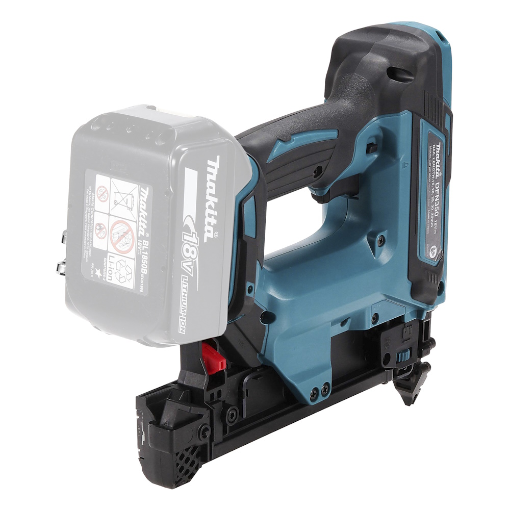 Makita Stauchkopfnagler DFN350Z - 15–35 mm - 18V - ohne Akku/Ladegerät