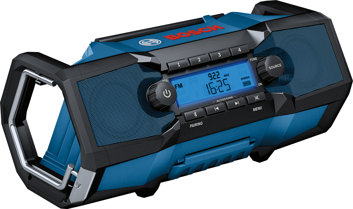 Bosch Akku-Baustellenradio - GPB 18V-2 SC Professional - DAB+