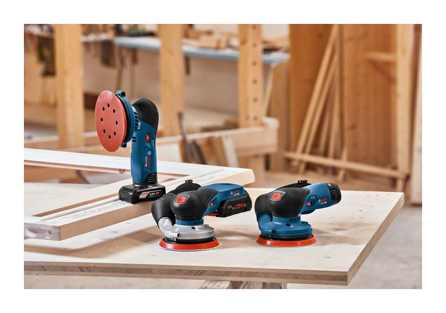 Bosch Akku-Exzenterschleifer GEX 12V-125 - L-BOXX - 12V - 125mm
