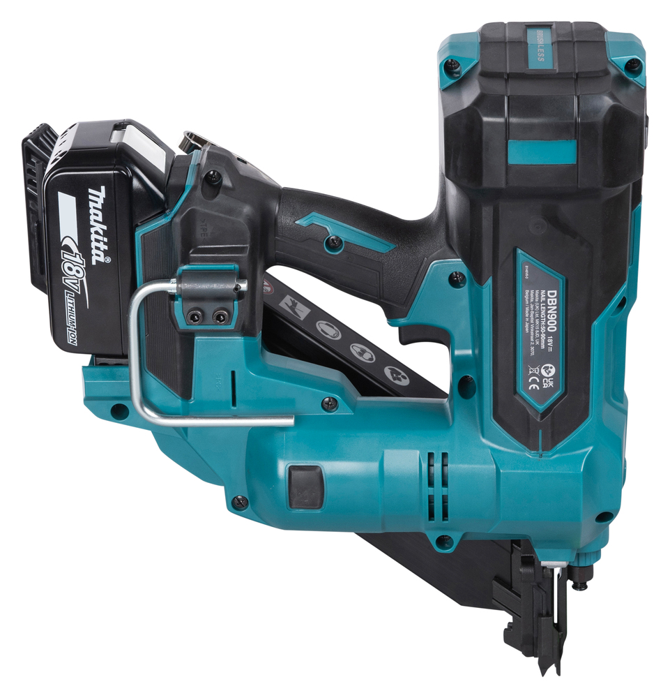 Makita Akku-Streifennagler DBN900ZK - 18V - 50-90mm - D-Kopf-Nägel - Koffer