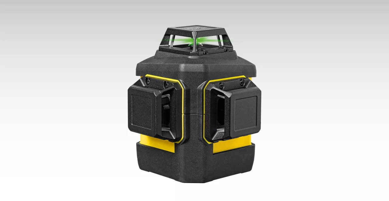 Stabila Multilinien-Laser LAX 600 G - 12V - grün - 7-tlg - 3 x 360° - Akku + Ladegerät