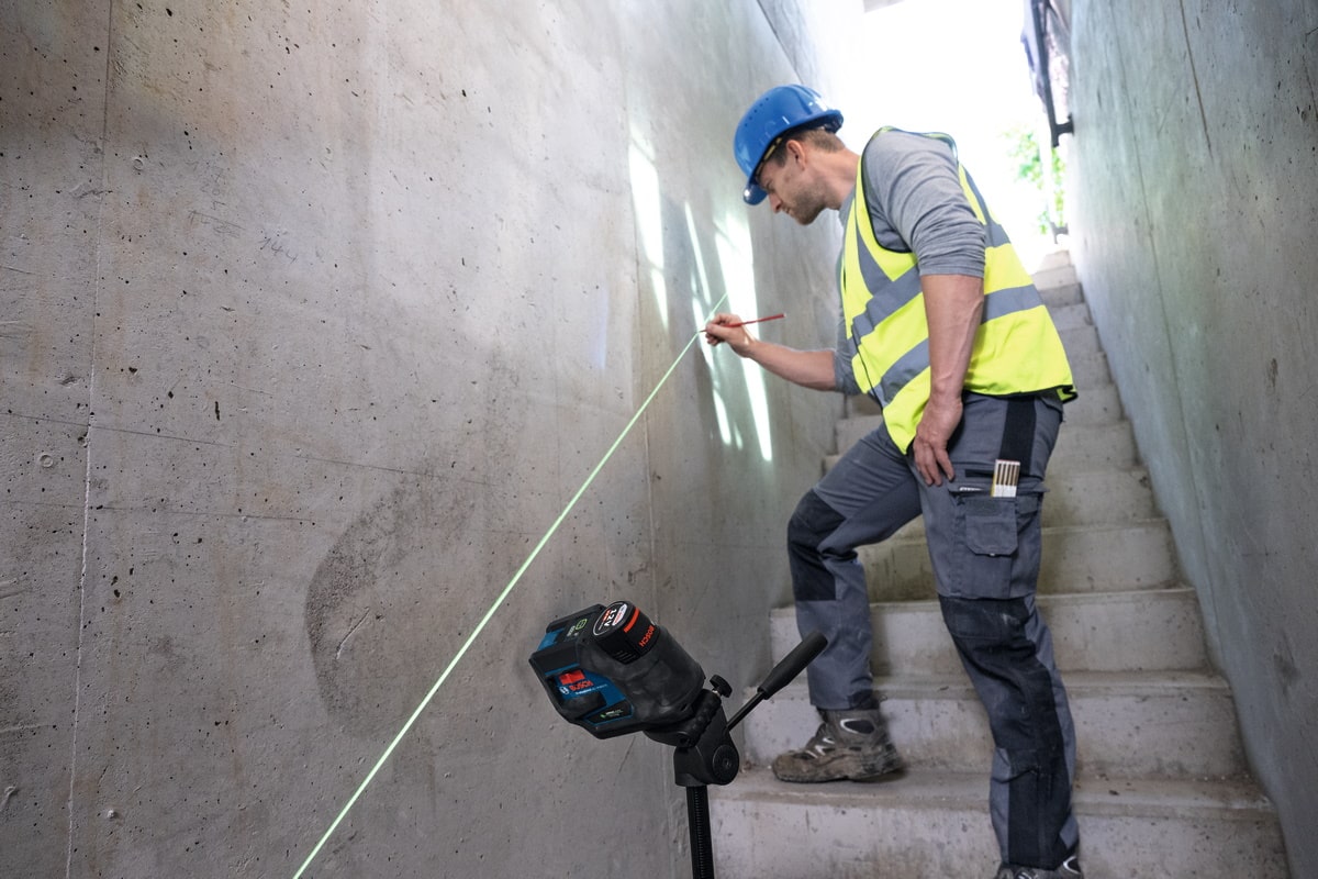 Bosch Kombilaser Baulaser GCL 12V-50-22 CG - inkl. Zubehör und Tasche