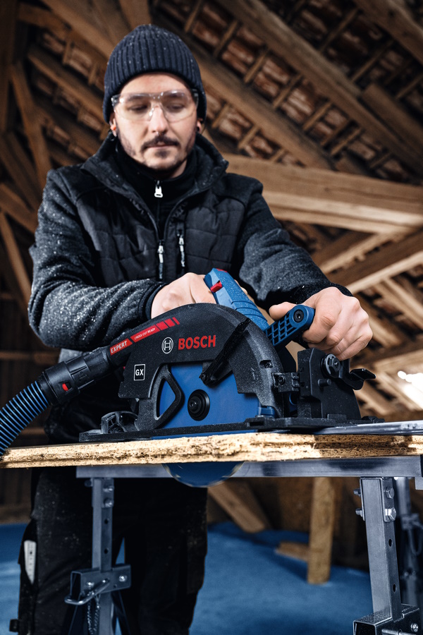 Bosch Akku Kreissäge EXPERT EXKS18V 68GX BITURBO in L-BOXX ohne Akku/Ladegerät