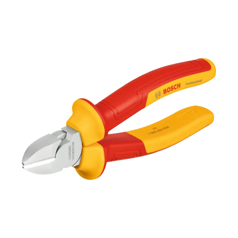Bosch VDE Zangenset 4 Zangen - Professional 4-teilig Diagonal Kombi Spitzzange