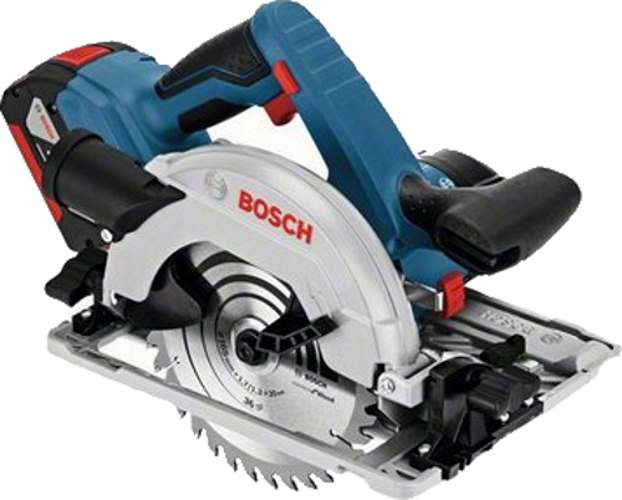Bosch Akku Handkreissäge GKS 18V-57 G - L-BOXX - GAL1880 - 2x GBA 5AH