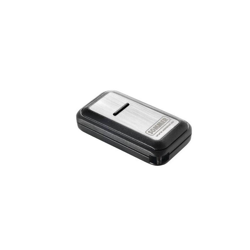 Sommer Handsender Slider Vibe - 4 Befehl - schwarz/Edelstahl - S10202