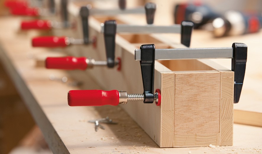Bessey Druckguss Schraubzwinge LM 200/50 - 200mm Spannweite
