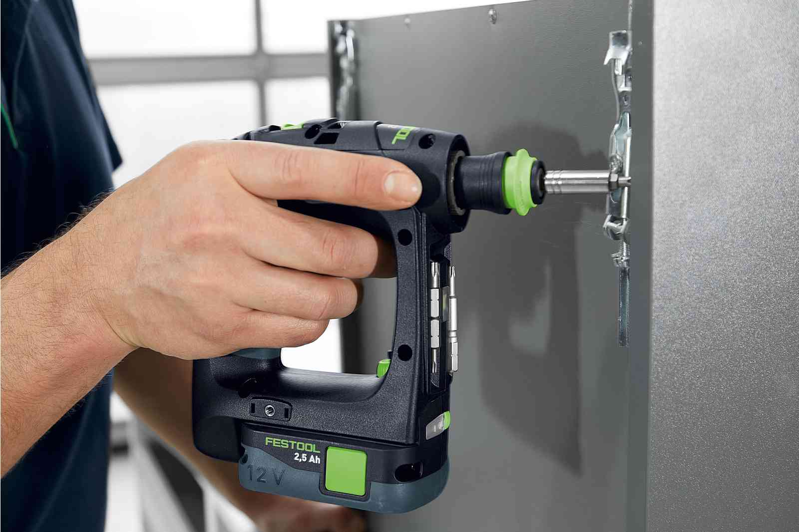 Festool Akku-Bohrschrauber CXS 12 2,5-Plus - Koffer - 2x2.5AH - TCL 6 - 576864
