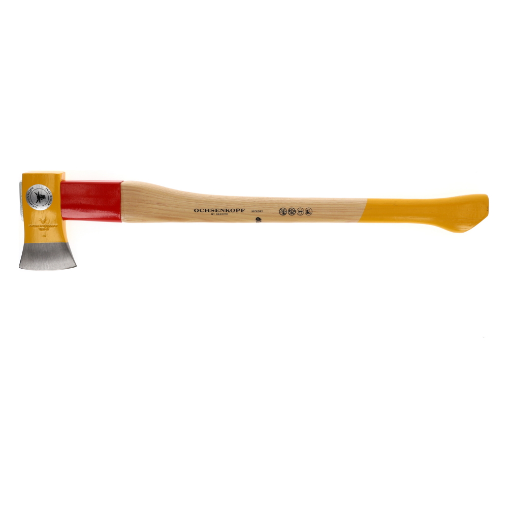 Ochsenkopf Spalt Fix Axt RotbandPlus 70cm Hickorystiel - by Gedore - OX648H-1257