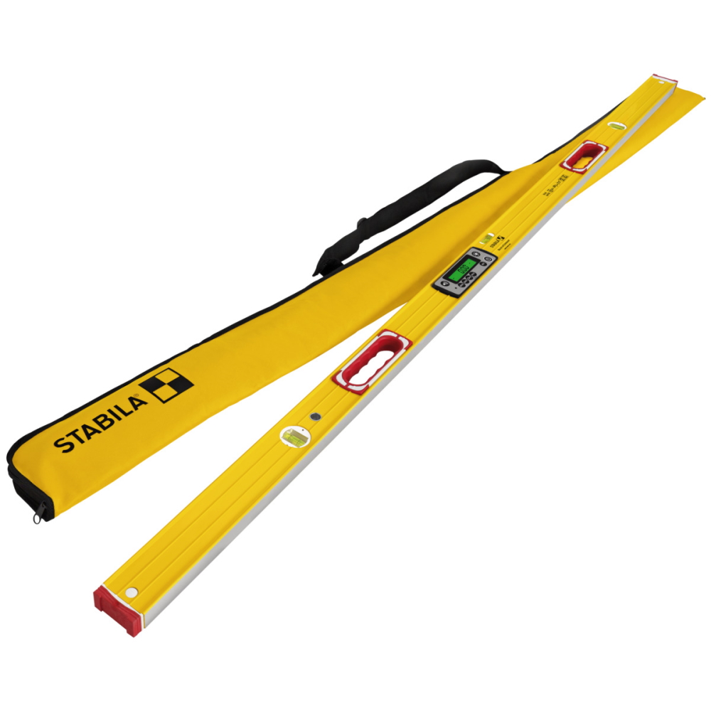 Stabila Elektronik Wasserwaage TECH 196 DL - 183 cm - mit Tasche - IP67 - 19824