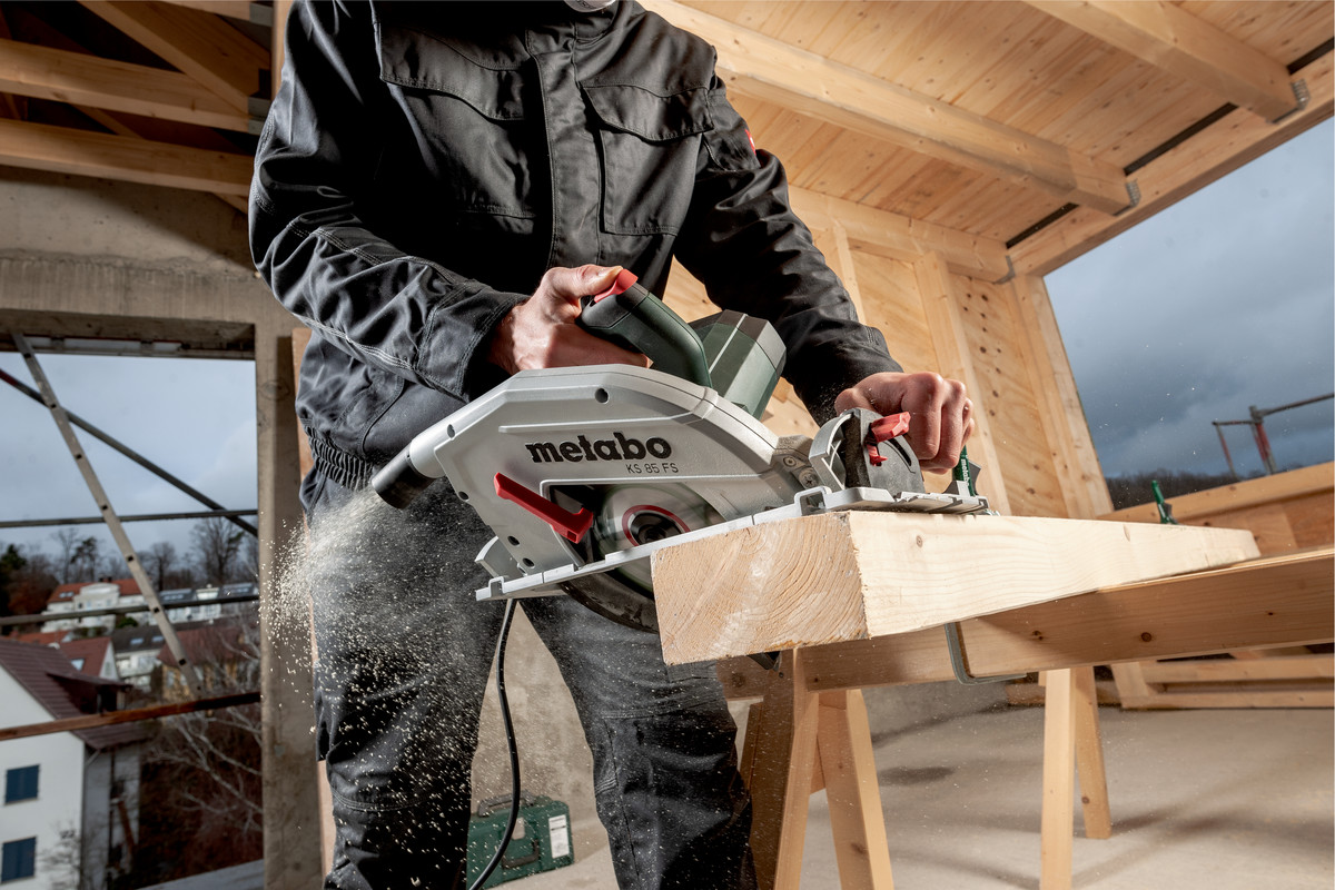 Metabo Handkreissäge Set KS 85 FS - 691149000 - 85mm - 2000 Watt