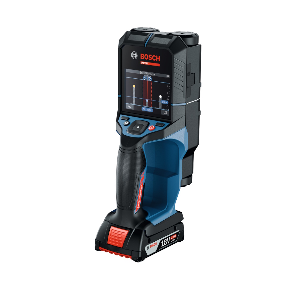 Bosch Ortungsgerät D-tect18V-200-17C 200mm - L-Boxx - 18V 2,0Ah Akku - Ladegerät