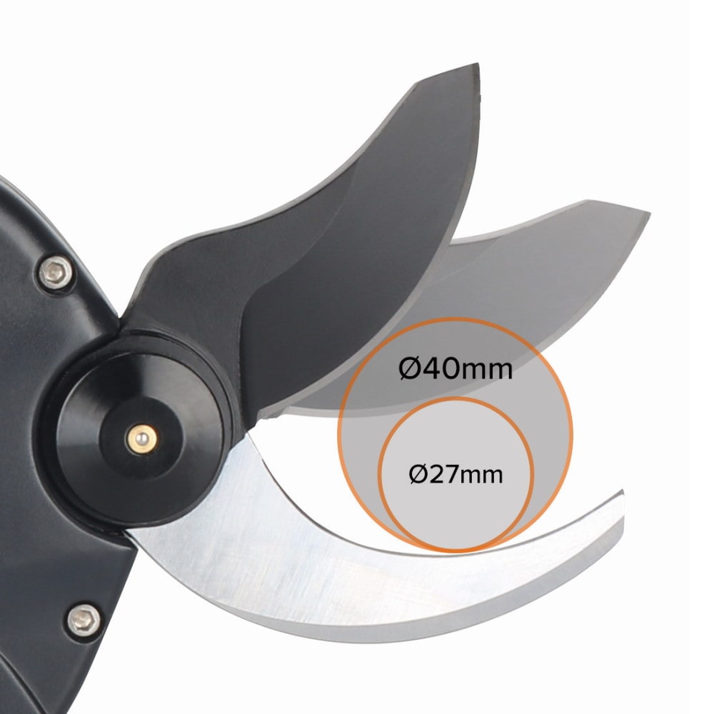 Bahco Akkuschere Gartenschere BCL240 - bis 40mm Äste - mit Akkus und Ladegerät