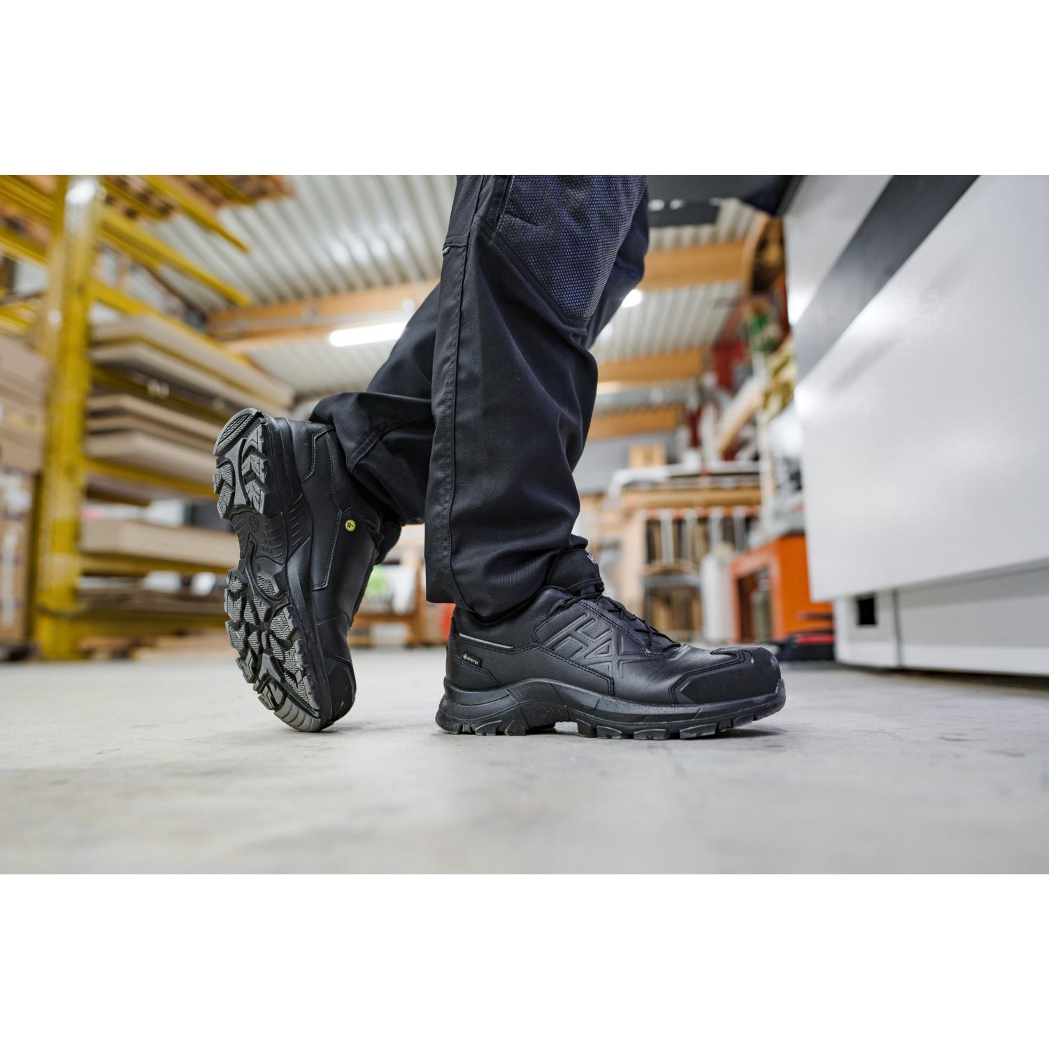 Haix Sicherheitsschuhe BLACK EAGLE Safety 600 LTR, GTX - schwarz - S7 - Größe 41