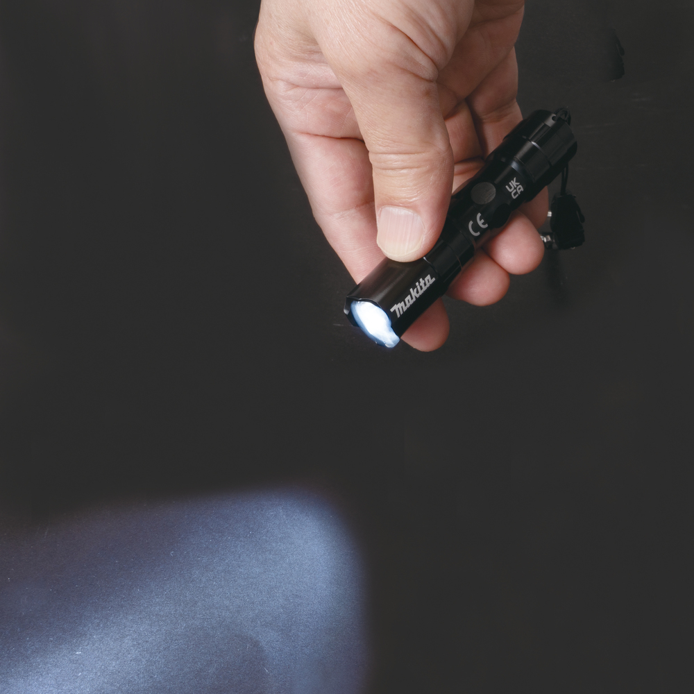 Makita LED-Stiftlampe - D-58752 - 0,5W - Schlüsselring + Schnellverschlussclip