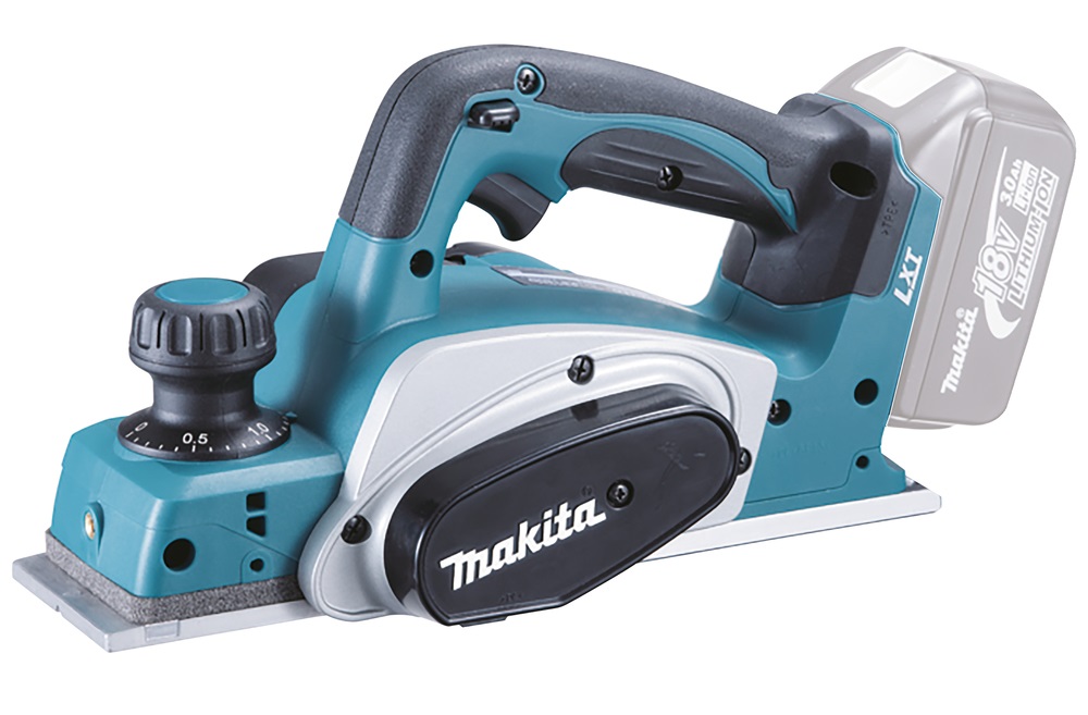 Makita Akku Hobel DKP180Z - 82mm Hobelbreite 9mm Falz - ohne Akku/Ladegerät