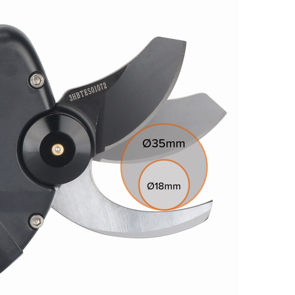 Bahco Akkuschere Gartenschere BCL235 - bis 35mm Äste - mit Akkus und Ladegerät