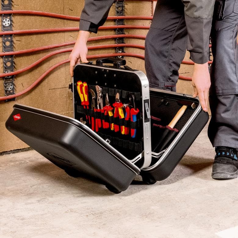 Knipex "BIG Twin Elektro" 00 21 42 Werkzeugkoffer Elektro - 63-teilig - bestückt - 11,5kg