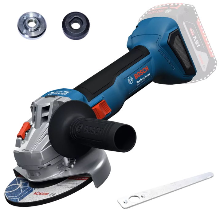 Bosch Professional 18V Set - GSR 18V-65 + GBH 18V-22 + GWS 18V-8 + 2x 5Ah Akku