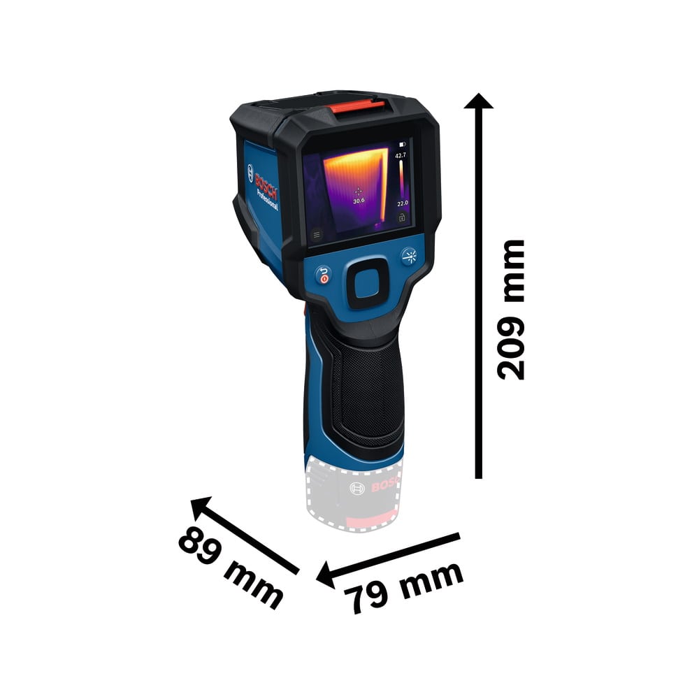 Bosch Wärmebildkamera GTC 12V-450-13 in L-BOXX inkl. 1x 12V Akku und Ladegerät