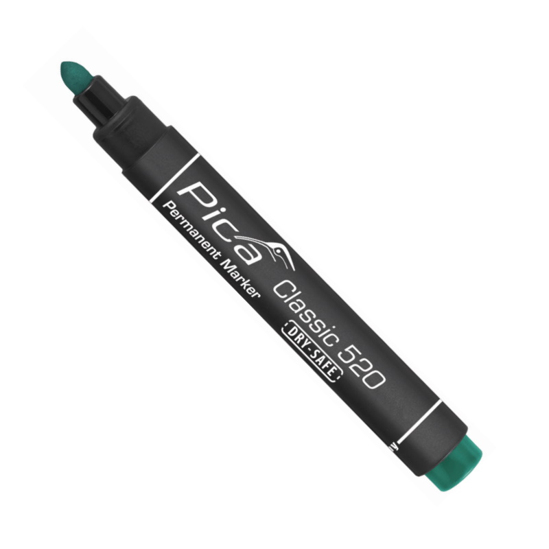 Pica Classic - Permanent Marker - wasserfest - grün - 520/36