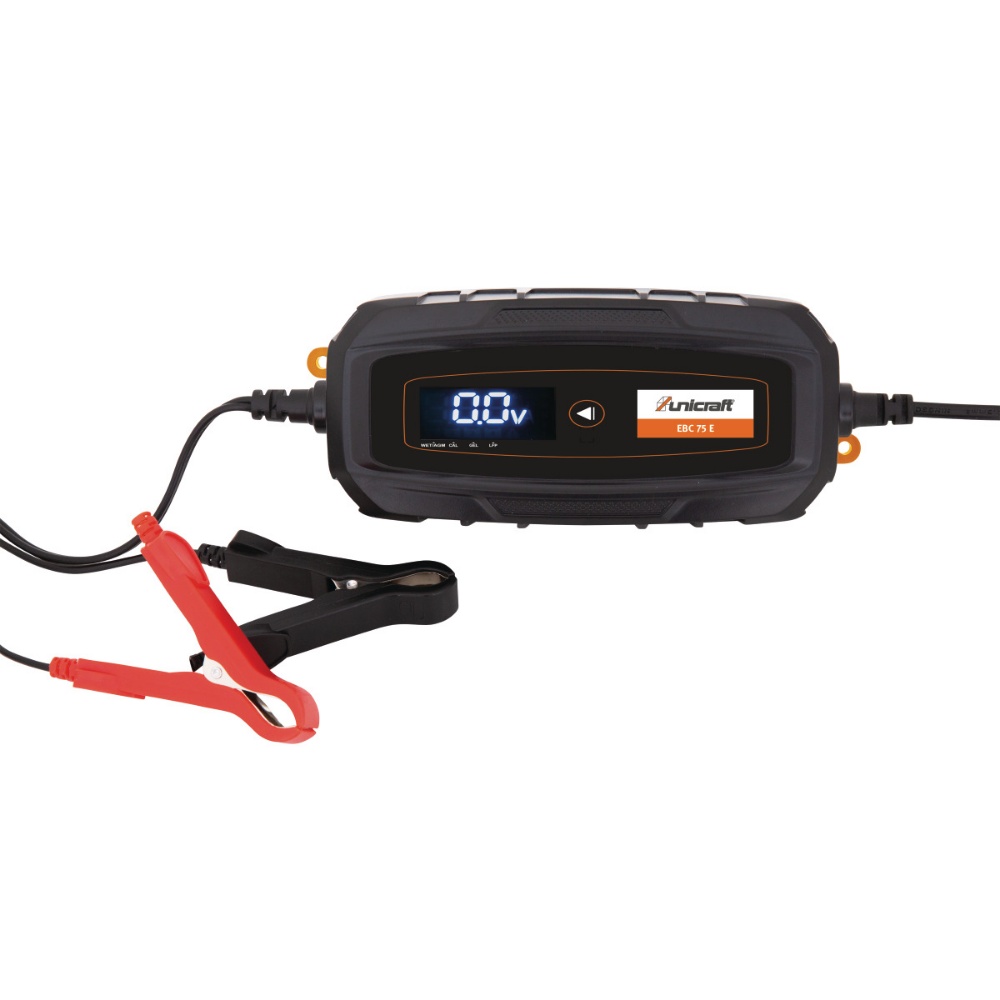 Unicraft Batterieladegerät EBC 75 E - 6V - 12V - 75W - IP65 -  Ladegerät
